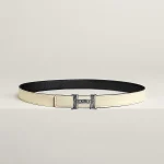 Mini Constance Touareg belt buckle & Reversible leather strap 24 mm - Image 2